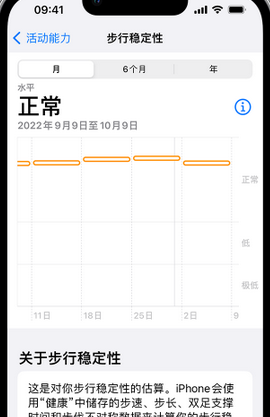 凤岗镇iPhone手机维修如何在iPhone开启'步行稳定性通知'