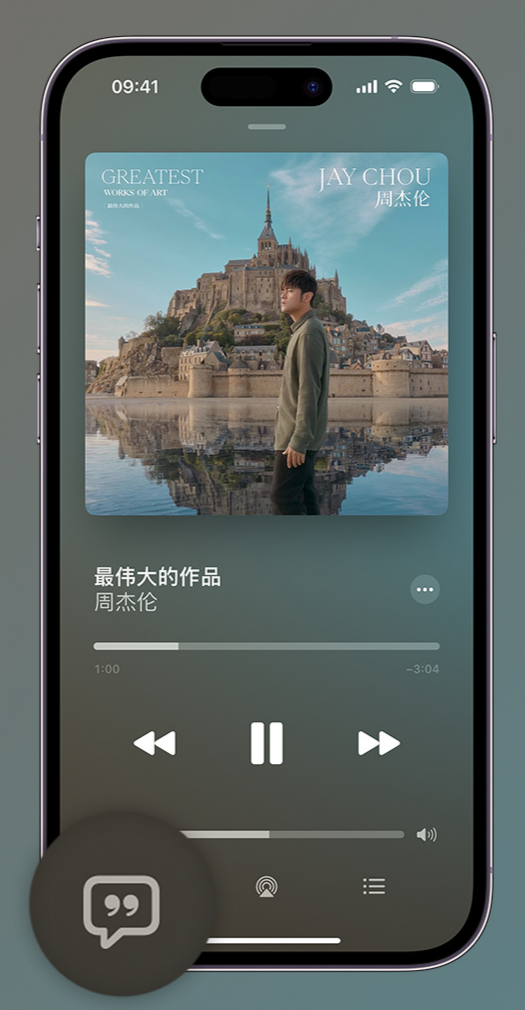 凤岗镇iphone维修分享如何在iPhone上使用Apple Music全新唱歌功能 